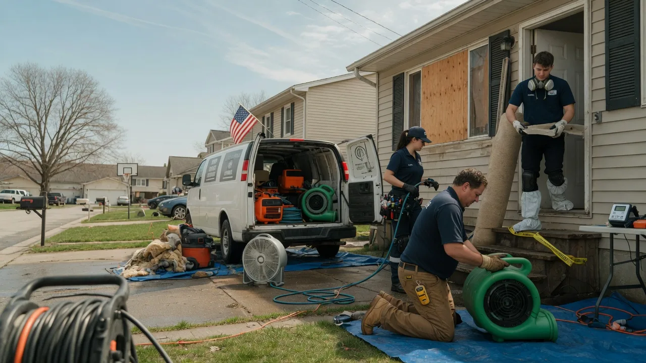 Water Damage Restoration in Bennington, OK near me